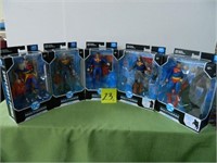 (5) DC Multiverse Superman Action Figures (NIB)