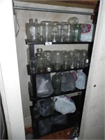 Large Closet Full of Canning Jars - most clear,