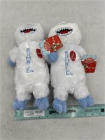 NEW Lot of 2- Squeaky Yeti Pet Toy