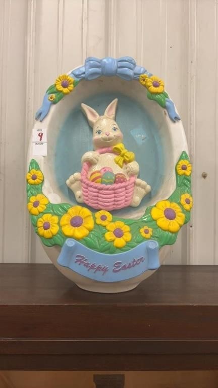 1.5ft Empire Easter Bunny Blow Mold NEEDS CORD