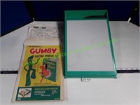 1966 The Adventures of Gumby Electric Drawing Set