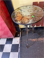 Glass Butterfly Table