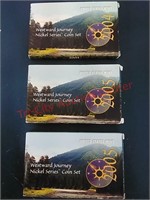 2004, 2005 Westward Journey Nickel coin sets