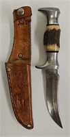 Edge Mark, Germany Stag Handle Hunting Knife