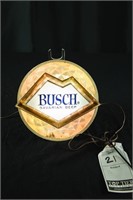 Busch Bavarian Lit Beer Sign