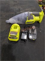 RYOBI 18v Hand Vacuum Kit