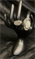 JEWELRY  / RINGS / 2 PCS / .925 SILVER