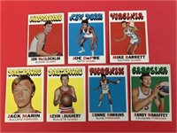 1972 Topps Basketball Card Lot of 7