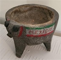 E - VINTAGE MOLCAJETE 7"T (G153)