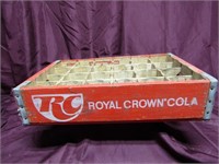 RC Royal Crown cola wood crate. Rockford, IL