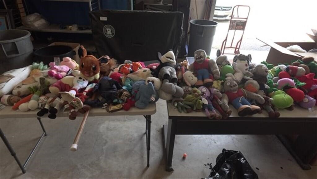 Assorted Stuffed Kids Toys