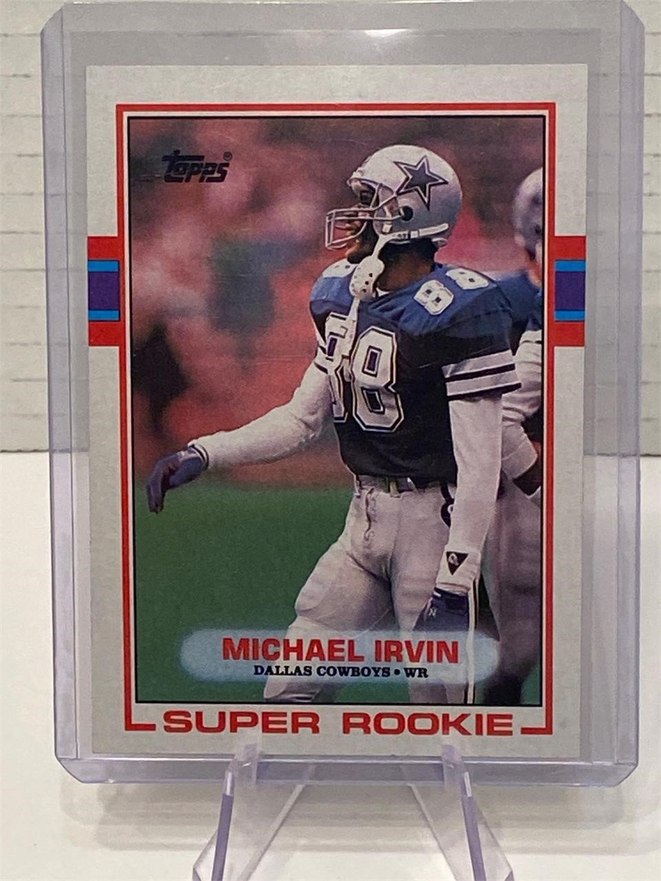 Michael Irvin Super Rookie Card