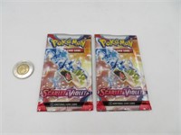 2 pack neufs de cartes Pokémon