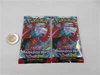 2 pack neufs de cartes Pokémon