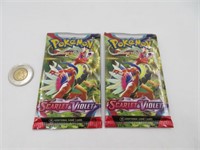 2 pack neufs de cartes Pokémon