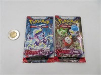 2 pack neufs de cartes Pokémon