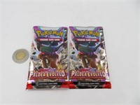 2 pack neufs de cartes Pokémon