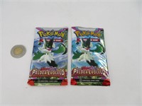 2 pack neufs de cartes Pokémon