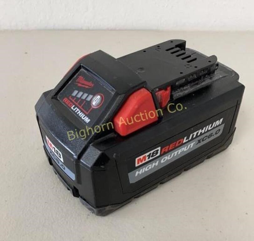 Milwaukee M18 Red Lithium H.O. XC 6.0 Battery