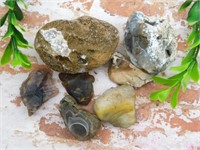 MIXED LOT ROCK STONE LAPIDARY SPECIMEN