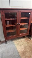 PIne Two Door Bookcase