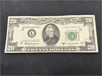 1950D $20 Note