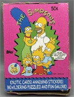 1990 Topps The Simpson's Wax Box Cards