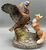 1985 Wild Turkey & Red Fox No. 7 Whiskey Decanter