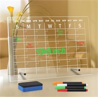 ( New / Packed ) Acrylic Dry Erase Board with