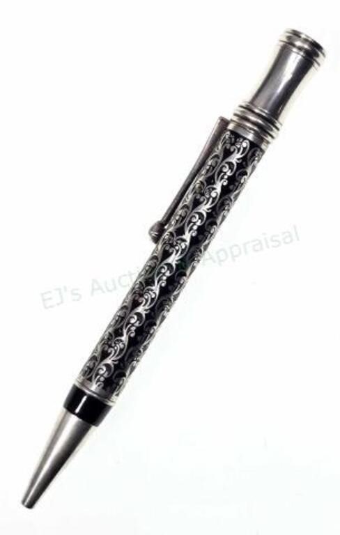 Yanes Sterling Silver Ballpoint Pen