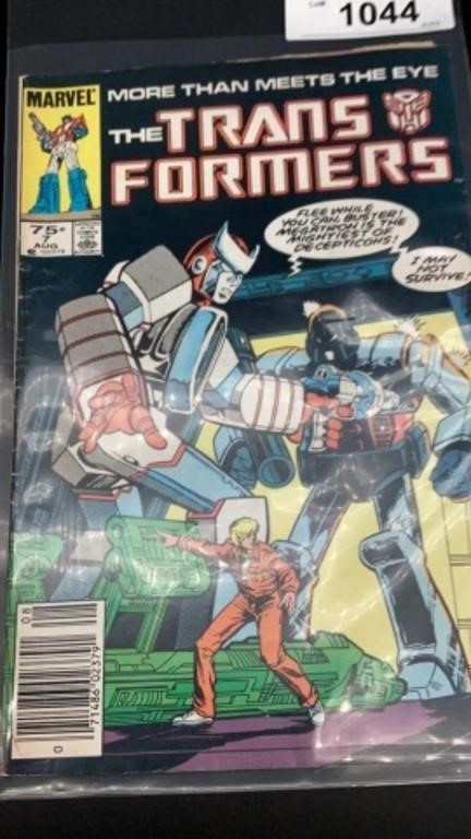 Transformers number 7  comic book