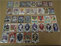 LOT OF 37 PANINI FOOTBALL CARDS JAYLEN WADDLE RC