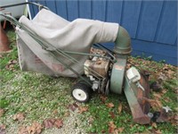 self-propelled "billy goat" lawn sweep (works)