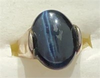 Silver Tone with Stone Ring