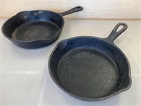 Griswold & Wagner 6" Cast Iron Pans