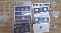 Coin display lot