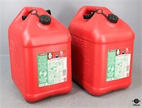 EnviroFlo 5 Gallon Gas Cans / 2 pc
