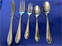 Pfaltzgraff 12 Piece Place Setting Flatware.  9