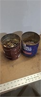 2 Cans of  Misc. Screws and Nails