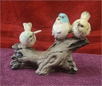 5.5×7 Resin Birds on a Log