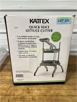 NEW Kattex Quick Slice Lettuce Cutter