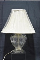 Glass Bass Table Lamp