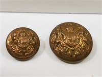 1890's British Army General Service Buttons