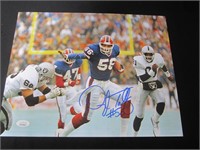 Darryl Talley signed 11x14 photo JSA COA