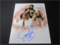 Mick Foley signed 11x14 photo JSA COA