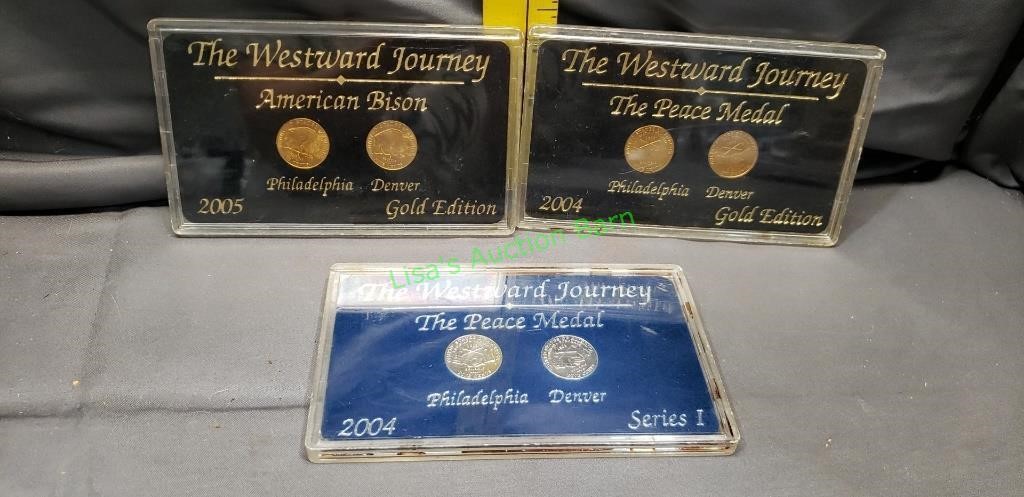 2004 2005 Westward Journey Nickel Set - Peace