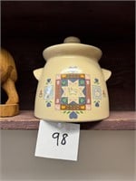 Vintage Stoneware Cookie Jar