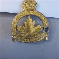 WWII Army Cadets badge Canadian