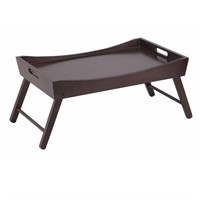 Winsome Wood Benito Bed Tray with Curved Top,