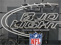 Bud Light/NFL Neon Sign-Broken Neon